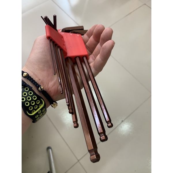 Lục giác ACTION trắng LẺ 3-17MM - LỤC GIÁC AC  3 - 4 - 5 - 6 - 7 - 8 - 10 - 12 - 14 - 17 mm
