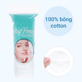 [ CHÍNH HÃNG] PUFFME - BÔNG TẨY TRANG COTTON CHÍNH HÃNG
