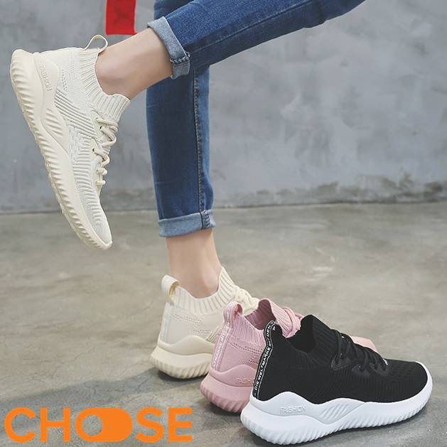 [Mã FAGREEN245 giảm 10% tối đa 30k đơn từ 99k] Giày Nữ Sneaker Choose Vải Cột Dây Siêu Nhẹ Thoáng Khí Tăng Chiều Cao | BigBuy360 - bigbuy360.vn
