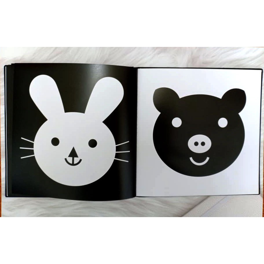 Sách - Kích thích thị giác cho bé - Sách bìa cứng