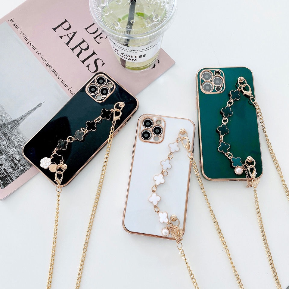 Ốp Điện Thoại Mềm Có Vòng Tay Cho OPPO Find X3 Pro Find X2 X3 Lite Find X3 X2 Neo Reno 2 2F 2Z 4 5 7 Pro Reno 4Z A36 A76 A96