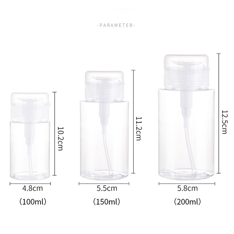Chai đựng dung dịch rửa móng tay 100/ 150/ 200ml