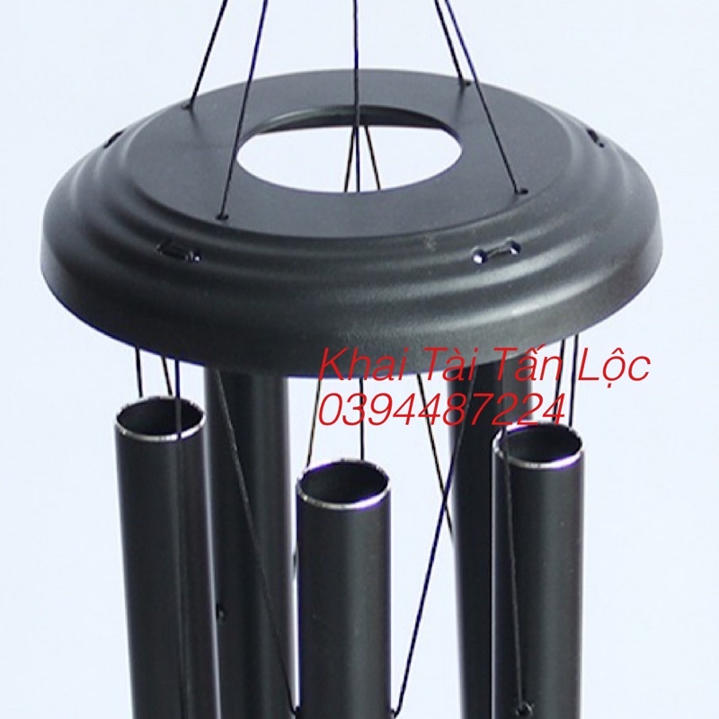 Chuông gió nhạc thiền Ngũ Phúc phong thủy hoá sát chiêu tài