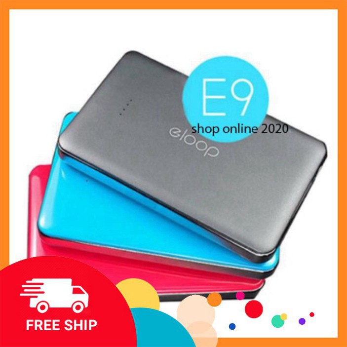 ( Hàng Đẹp ) [ ] Sạc dự phòng ELOOP E9 ( ẢNH THẬT ) ( ảnh thật )