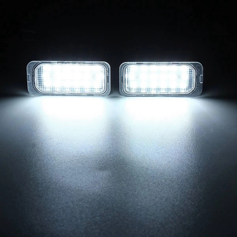 Set 2 Đèn LED Gắn Biển Số Xe Ô Tô Ford FOCUS MK II FIESTA MK VII MONDEO MK IV KUGA S-MAX 2008-2019