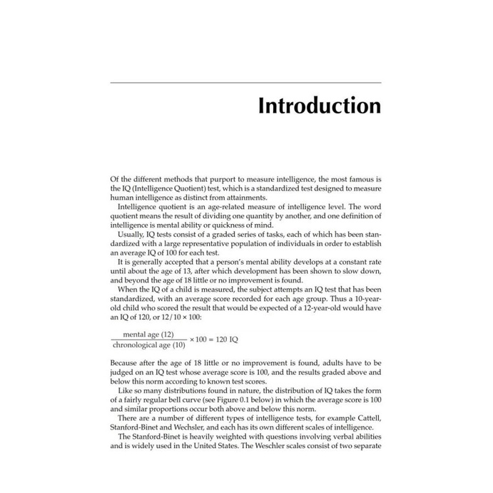 The Ultimale IQ Test Book