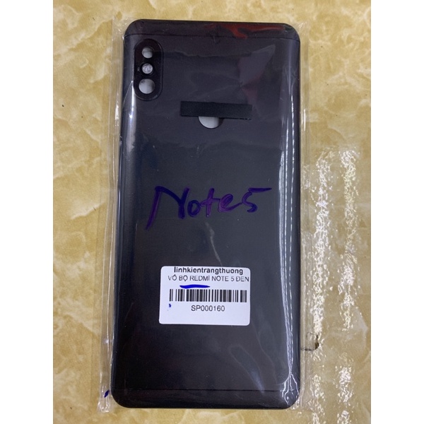 Bộ vỏ xiaomi redmi note 5 / note 5 pro (dùng chung ) / Gồm lưng,xương,phím,kính camera)