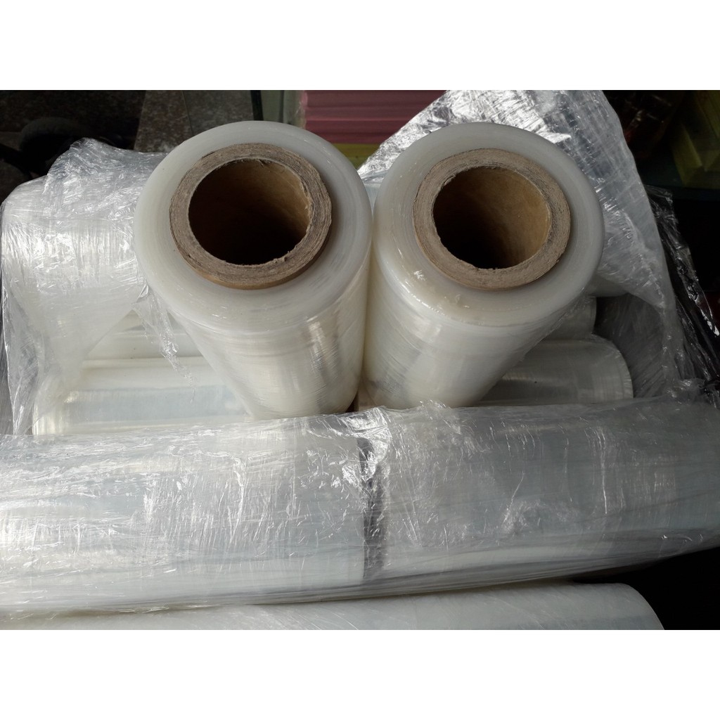 Màng co PE- Màng PE- Màng chít bọc hàng rộng 50cm-3kg|cuộn hoặc 25cm-1.5kg|cuộn