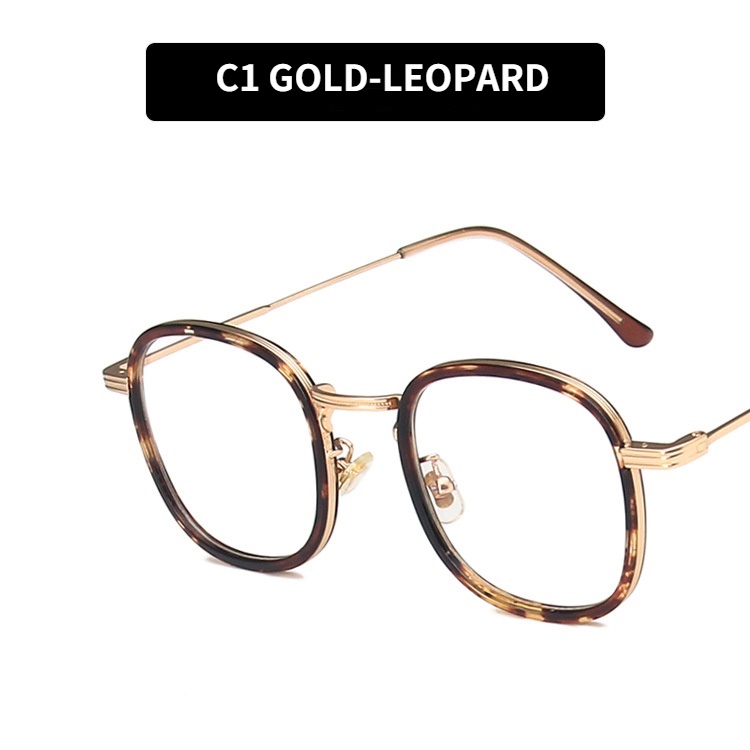 Mắt kính gọng bo tròn chất liệu kim loại thời trang