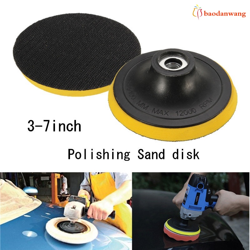 Đĩa chà nhám đánh bóng xe hơi 3&quot; 4&quot; 5&quot; 6&quot; 7&quot; M16 thời trang