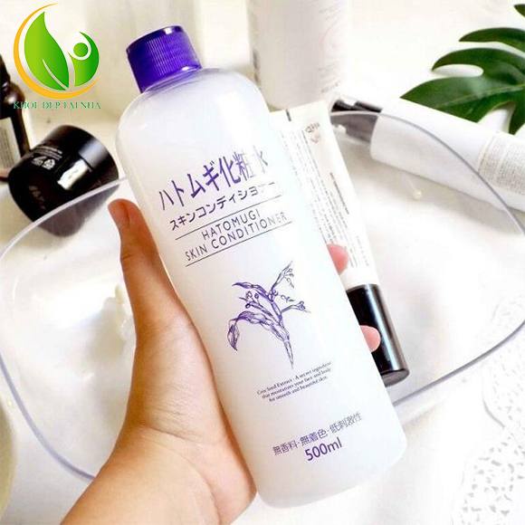 Nước Hoa Hồng Gạo Dưỡng Ẩm Naturie Skin Conditioner Nhật Bản 500ml - Nước hoa hồng ý dĩ Naturie