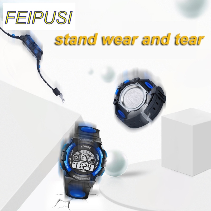 Đồng Hồ led Đa Năng Chống Thấm Nước Cho Bé