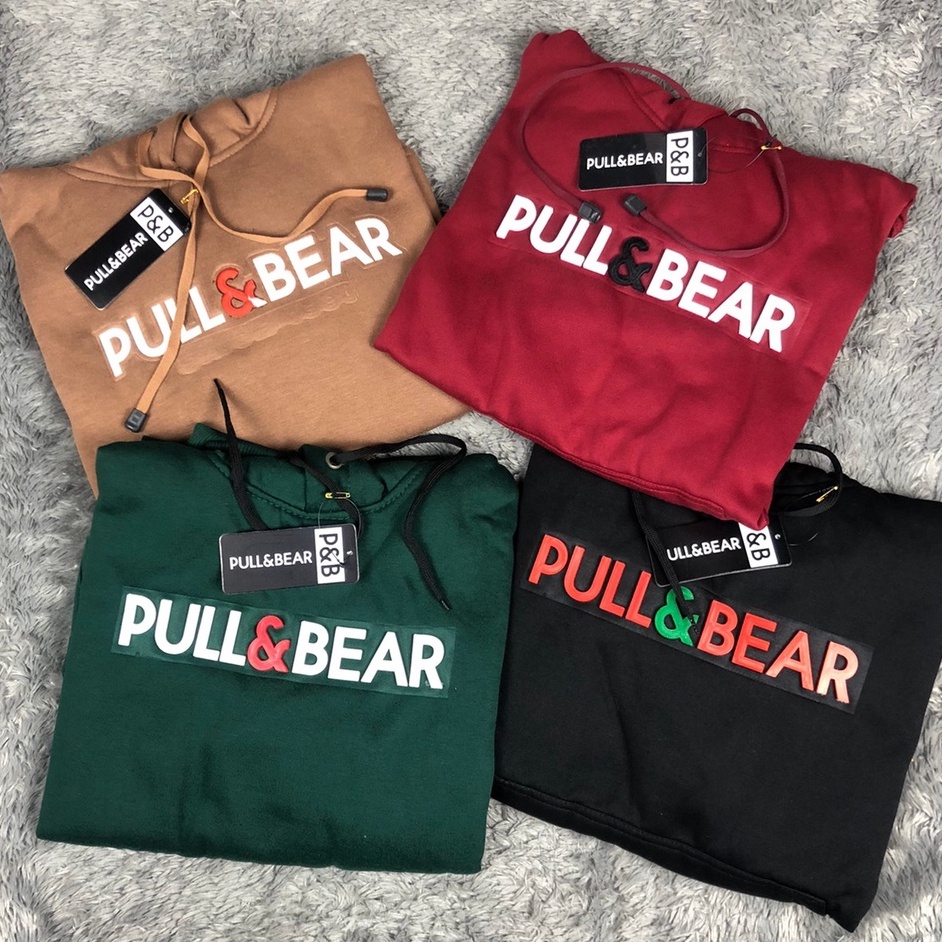 Áo khoác HOODIE họa tiết 3D HOODIE PULL AND BEAR