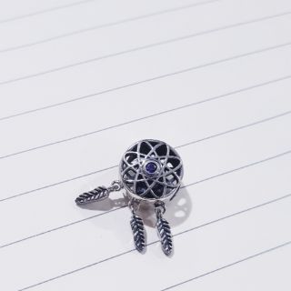Charm bạc s925 bắt lấy giấc mơ dream catcher của bamoer