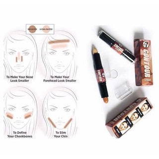 Tạo khối dạng thỏi w7 Contour Stick