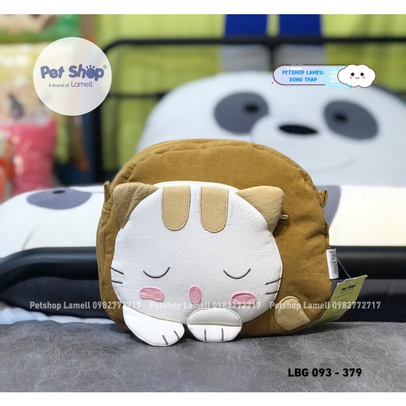 Balo Trẻ em đi học, đi chơi PETSHOP LBG 093 - Màu Nâu Vàng