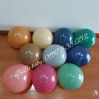 10 bóng cao su Tongxuan 10inch /25cm túi 20q trang trí tiệc