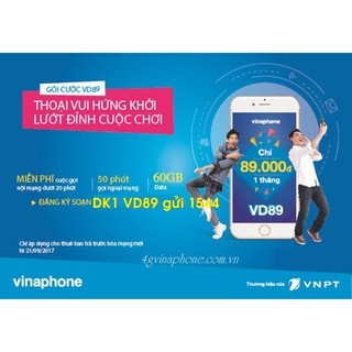 sim Vinaphone Gói V89