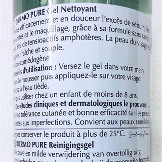 [Bản Pháp 400ml] SỮA RỬA MẶT EUCERIN DERMOPURE GEL NETTOYANT