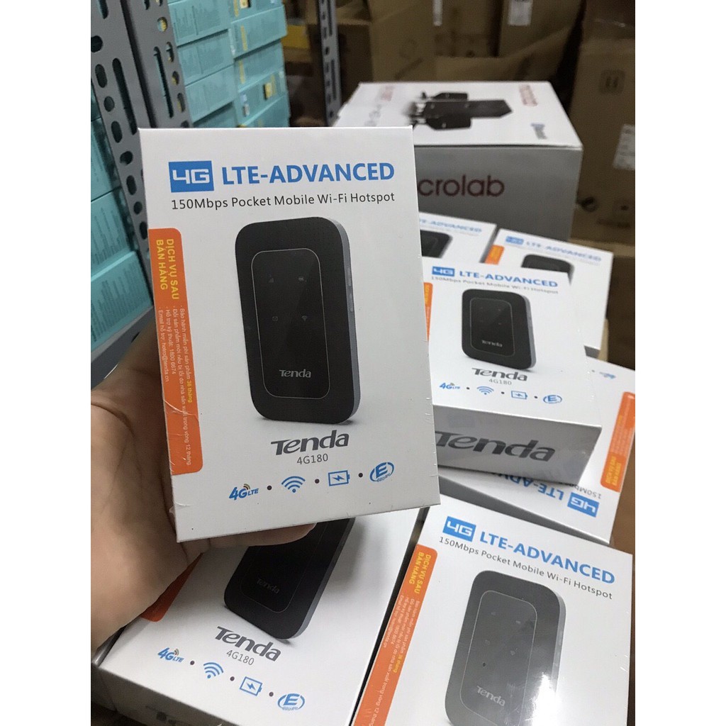 Bộ phát Wifi 4G Tenda 4G180 150Mbps. Và ZTE OLAX WD680