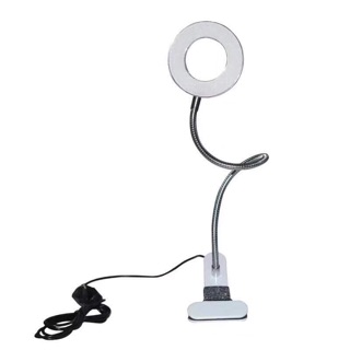 Đen Led Mini Kẹp Bàn Nối Mi