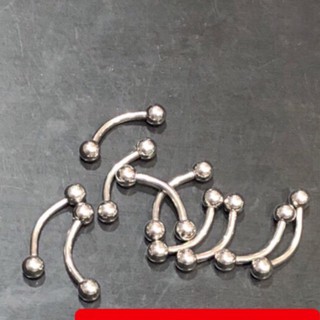 Khuyên mày bán lẻ :20k/chiếc độ dài cả bi 1,2cm