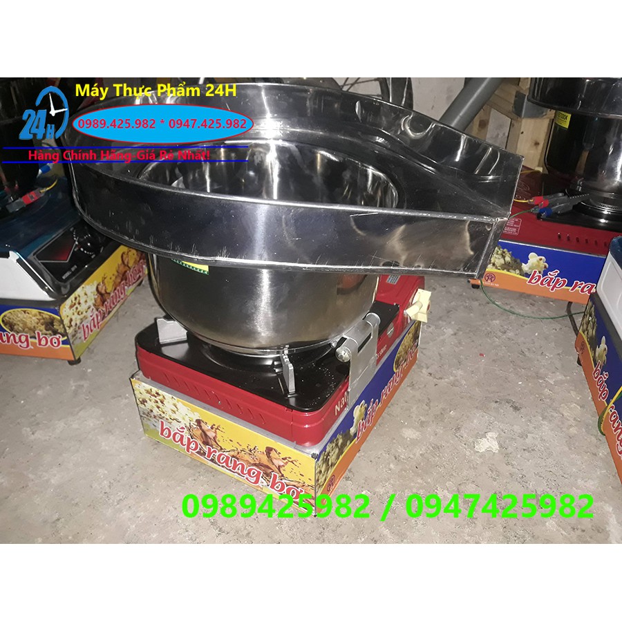 Máy làm bắp rang bơ dùng gas mini