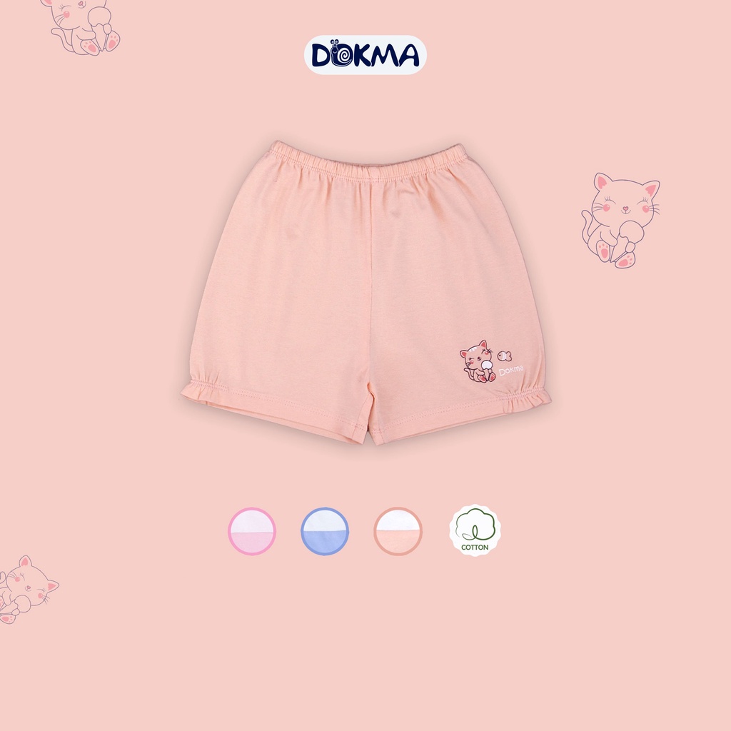 DB1036Q Quần đùi bé gái Dokma ( 12-36M)