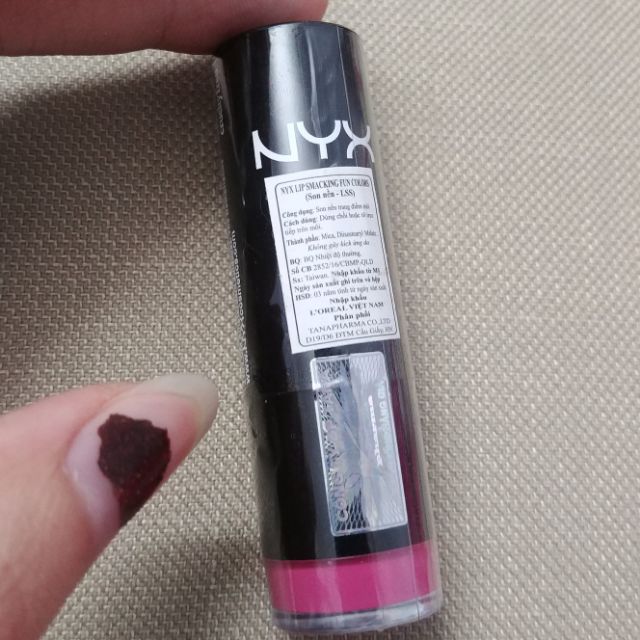 Son nyx màu hồng