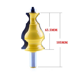 Mũi phay gỗ khung cửa sổ, cốt 12.7mm