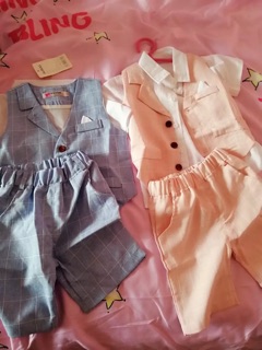Bộ vest hè cho bé