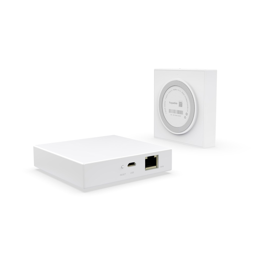 Bộ trung tâm Hub Zigbee nhà thông minh Tuya SmartLife  BH 12 THÁNG loại LAN wifi