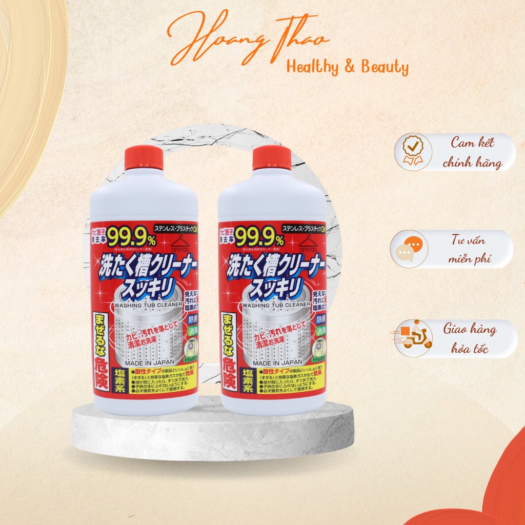 NƯỚC VỆ SINH TẨY LỒNG GIẶT NHẬT BẢN 99,9%