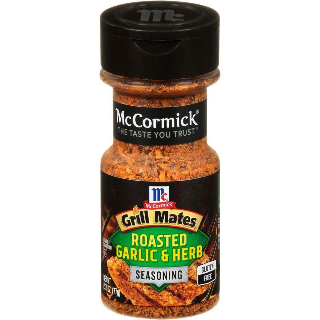 GIA VỊ TỎI NƯỚNG &amp; THẢO MỘC ĂN KIÊNG McCormick Grill Mates Roasted Garlic &amp; Herb Seasoning 77g (2.75oz)