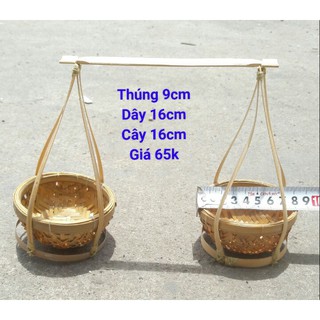 Quang gánh tre mini 9cm - citynoithat.com