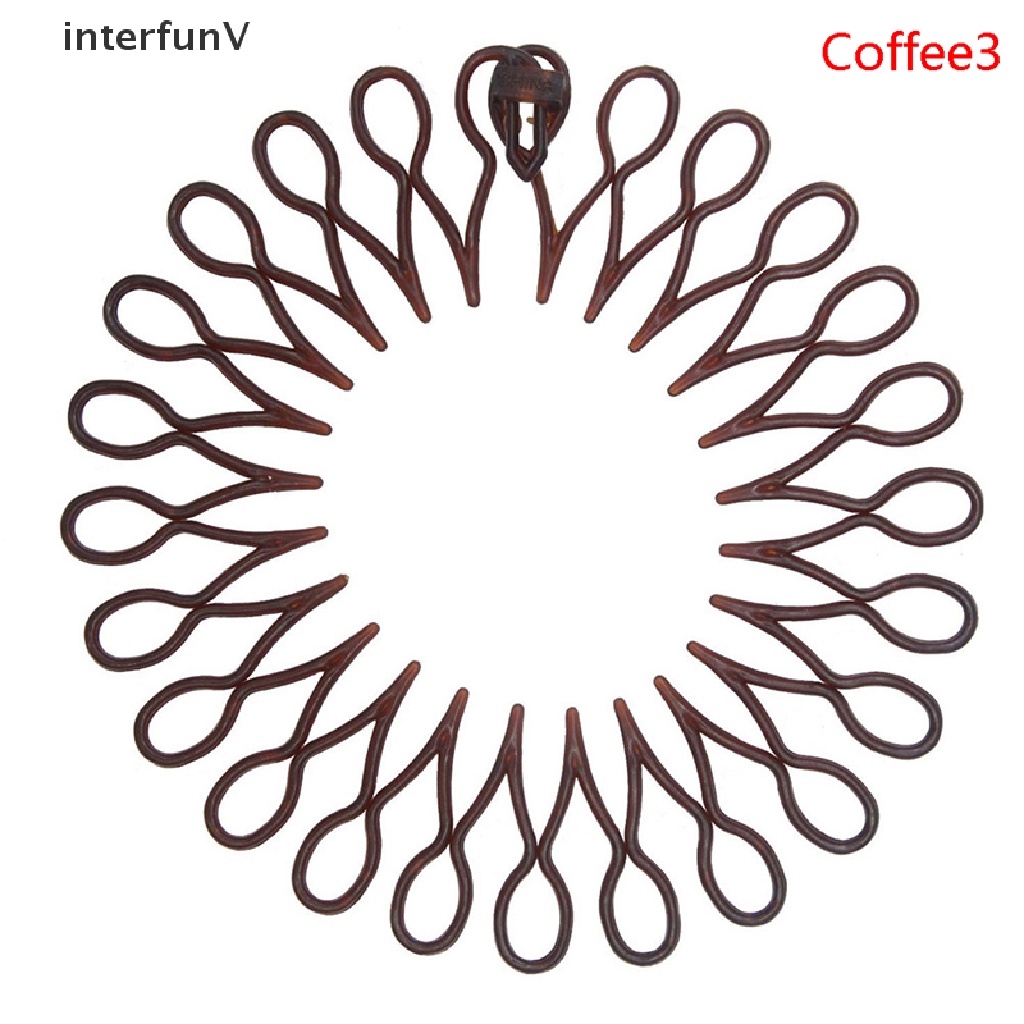 [Hàng mới về] Băng đô cài tóc hình tròn co giãn