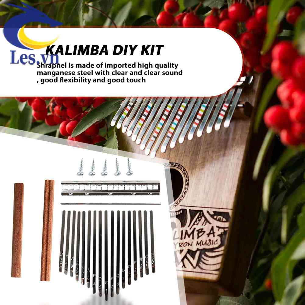 Đàn Kalimba 17 Phím Tự Lắp Ráp