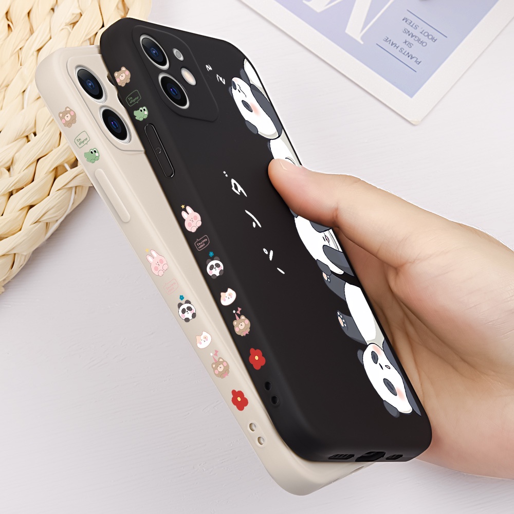 Ốp Điện Thoại Họa Tiết Gấu Trúc Cho VIVO Y20 Y12 Y12 Y15 VIVO Y20A Y20G Y17 Y3 U10 VIVO Y19 Y5S U3 K036 Q