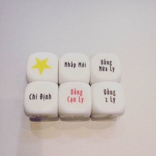 Xúc sắc uống rượu bia , xí ngầu bia .