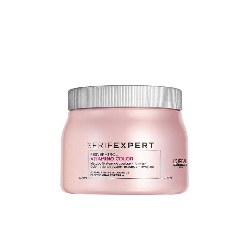 HẤP Ủ TÓC - KEM Ủ TÓC GIỮ MÀU NHUỘM  LOREAL PROFESSIONNEL SERIE EXPERT VITAMINO COLOR 500ML CHÍNH HÃNG