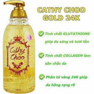 Sữa tắm Cathy choo vàng 24 Thái lan 750ml