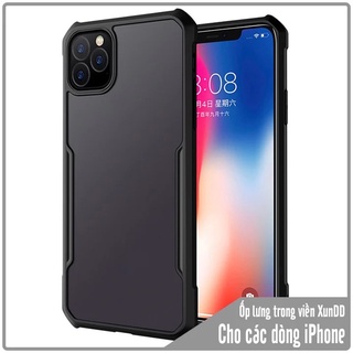 Ốp lưng cho iPhone 11 / 11 Pro / 11 Pro Max trong viền nhựa dẻo XunDD