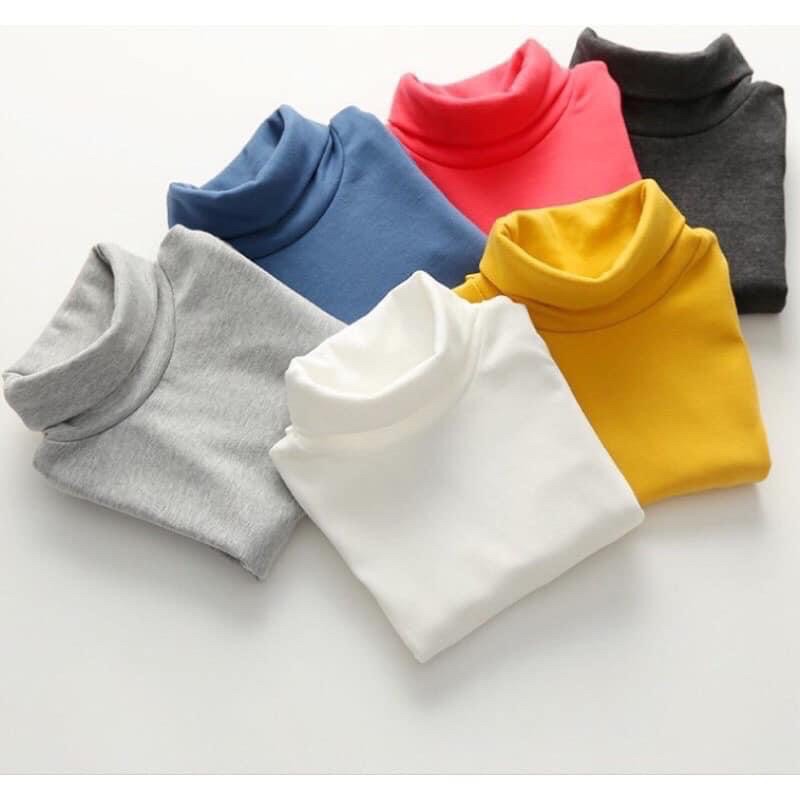 ❌HOT❌ÁO COTTON LEN CỔ LỌ 9P CHO BÉ