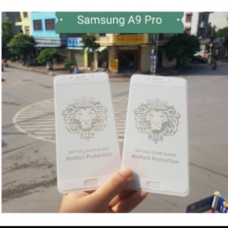 Kính cường lực full màn hình 9D cho samsung A9 /A9 pro