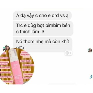 Dung Dịch Vệ Sinh Hồng Bím 2LADY chai lớn 185ml