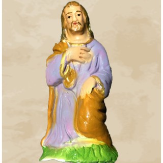 Tượng Noel thạch cao (~11cm)