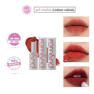 Son Thỏi Lì Romand New Zero Matte Lipstick