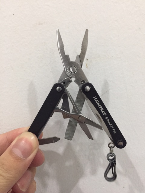 LEATHERMAN SQUIRT PS 4 KÌM ĐA NĂNG/ MÓC KHÓA ĐA NĂNG