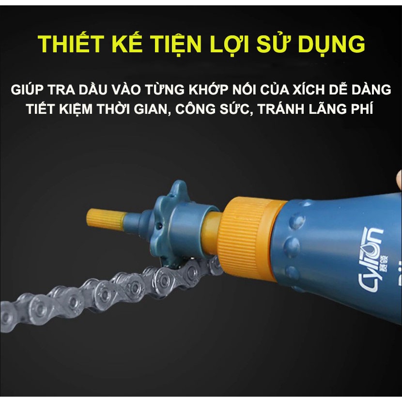 [Mã LIFE1603ALL giảm 10% đơn 0Đ] Dầu Bôi Trơn Xích Xe Đạp Chống Gỉ Sét Làm Sạch Giảm Hao Mòn, Bảo Vệ Xích