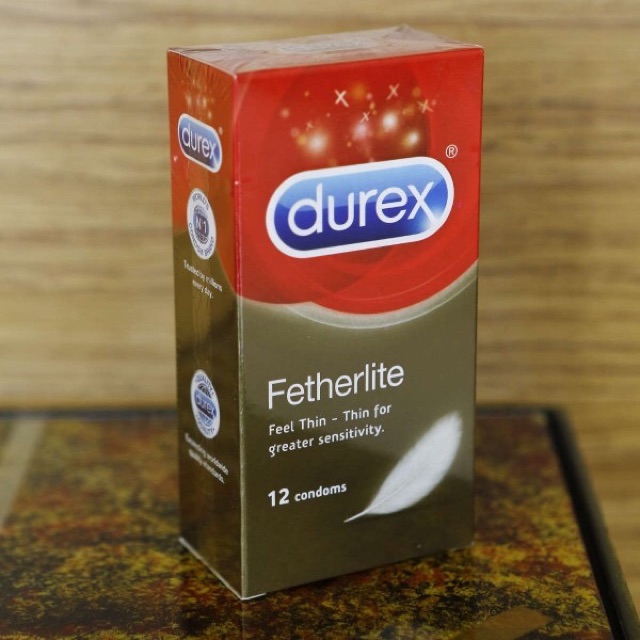 Bao cao su siêu mỏng DUREX Fetherlite 12s (12 Bao/hộp)